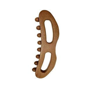 Colcolo massage roller made of wood full body massage smooth gua Sha roll wooden shaft for waist arms home women and men bathrooms