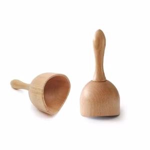 Tasse de Massage en Bois Naturel